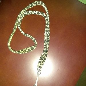 Leopard Cheetah Lanyard